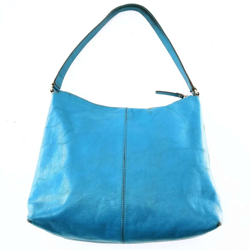 Kate Spade Serena Scion Blue  Leather‎ Shoulder Handbag